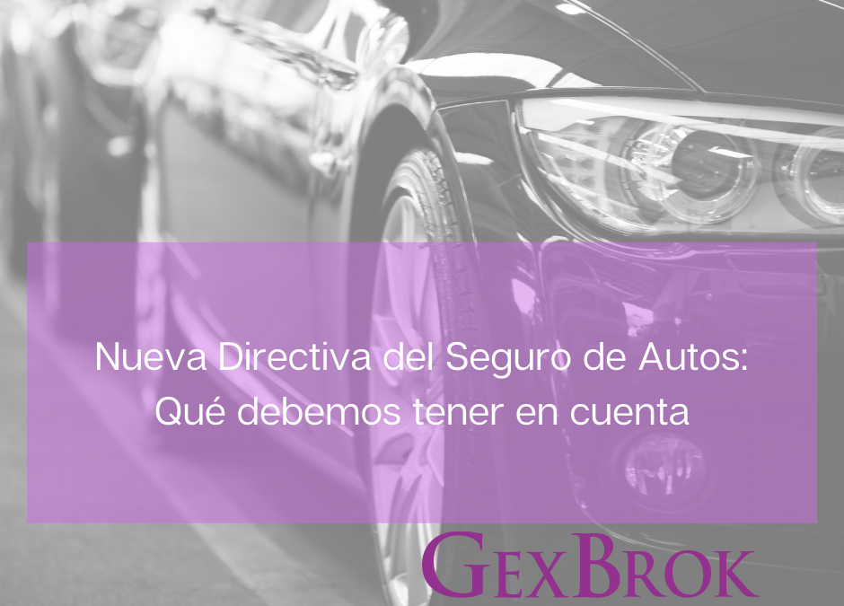 Nueva Directiva del Seguro de Autos: Qué debemos tener en cuenta
